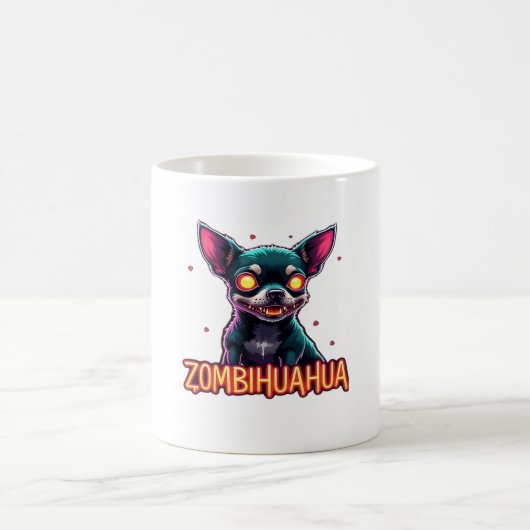 Mug Chihuahua Chi Chichi Chiwawa Zombie Chien Hallowee (Centre)