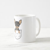 Mug Chihuahua Chien à poche (Devant droit)