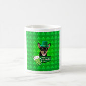 Mug Chihuahua Chien Chiot Chiot St. Patrick's Day Clov (Centre)