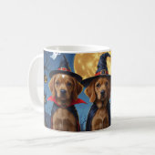 Mug Chihuahua Chien Citrouille Halloween Funny (Devant gauche)
