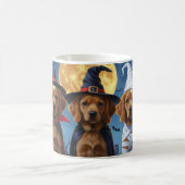 Mug Chihuahua Chien Citrouille Halloween Funny (Centre)