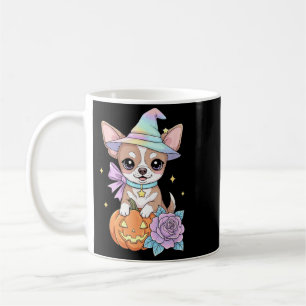 Mug Chihuahua chiot sorcière citrouille Halloween Kawa