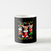 Mug Chihuahua Christmas Lights (Centre)