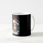 Mug Chihuahua Christmas Santa Ugly Sweater Dog Lover X (Devant droit)
