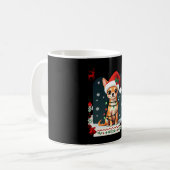 Mug Chihuahua Christmas Santa Ugly Sweater Dog Lover X (Devant gauche)