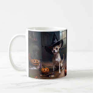 Mug Chihuahua Citrouilles Halloween effrayant