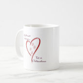 Mug Chihuahua Coeur Appartient (Devant gauche)