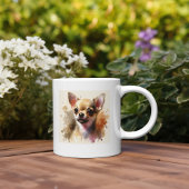 Mug Chihuahua d'art moderne d'IA