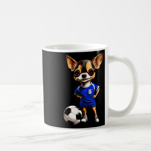 Mug Chihuahua Footbyll (Droite)