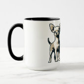 Mug Chihuahua Funny (Gauche)