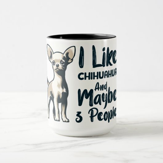 Mug Chihuahua Funny (Centre)