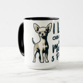 Mug Chihuahua Funny (Devant gauche)