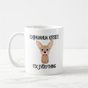 Mug Chihuahua Kisses Réparer tout