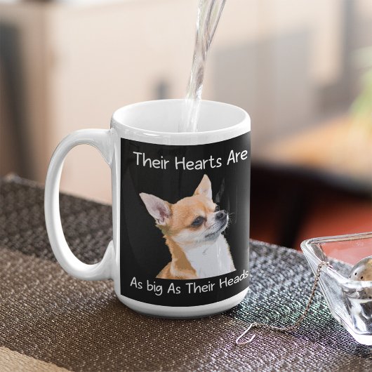 Mug Chihuahua Leurs Coeurs Sont Aussi Grands Que Leurs