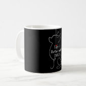 Mug Chihuahua Life is Better With Dogs Amoureux des ch (Devant gauche)