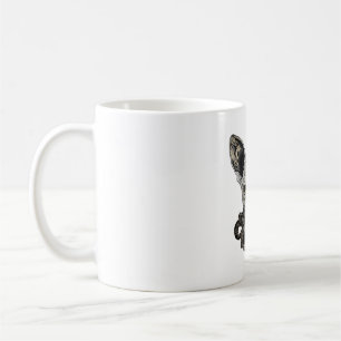 Mug Chihuahua Mosaic Geometrical Art Chien