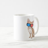 Mug Chihuahua patriotique (Devant droit)