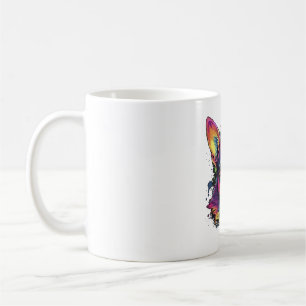 Mug Chihuahua peinture Abstraite couleur mignonne chie