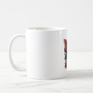 Mug Chihuahua peinture Abstraite couleur mignonne chie