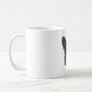 Mug Chihuahua peinture Abstraite couleur mignonne chie