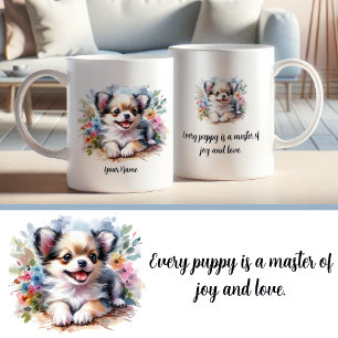 Mug Chihuahua personnalisé avec citation inspirant