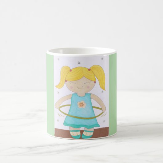 Mug Child playing with a hula hoop (Centre)
