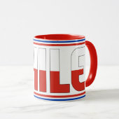 Mug Chili Drapeau National Café Patriotique (Devant droit)