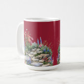 Mug Chili Pepper Red Rock Garden Fleurs sauvages (Devant gauche)
