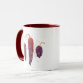 MUG CHILI PEPPERS Maroon Combo (Devant gauche)