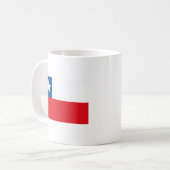 Mug Chilien Drapeau Musique (Devant gauche)