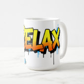 Mug Chill Bart Relax Graffiti Urban Style Graphic Tee (Devant droit)