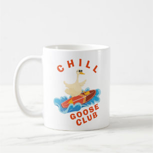 Mug Chill Goose Club Vacances d'été Surf Vagues
