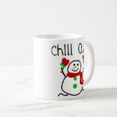 Mug Chill Out Snowman (Devant droit)