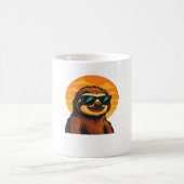 Mug Chill Slots avec lunettes de soleil - Retro Sunset (Centre)