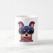 Mug Chillhuahua Style Bohème Chihuaha Avec Sunglasse (Centre)