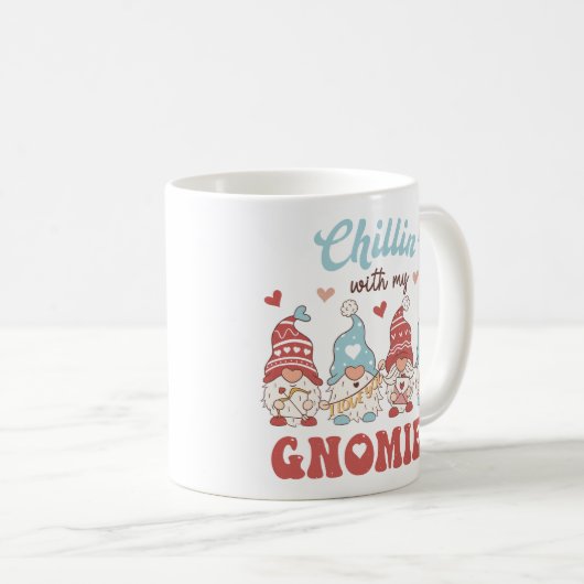 Mug Chillin Avec Mes Gnomes (Devant droit)
