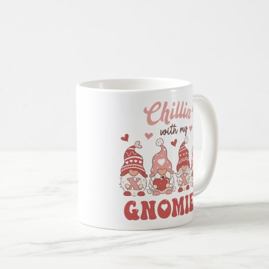 Mug Chillin Avec Mes Gnomes (Devant droit)