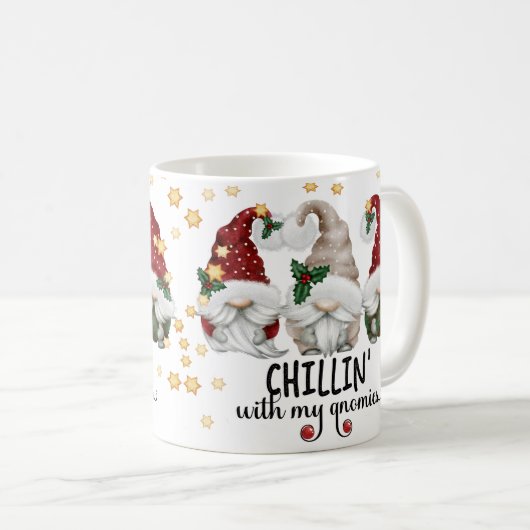 Mug Chillin avec mes Gnomies Noël mignon (Devant droit)