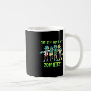 Mug Chillin Avec Mes Zombies Halloween Garçons Enfants