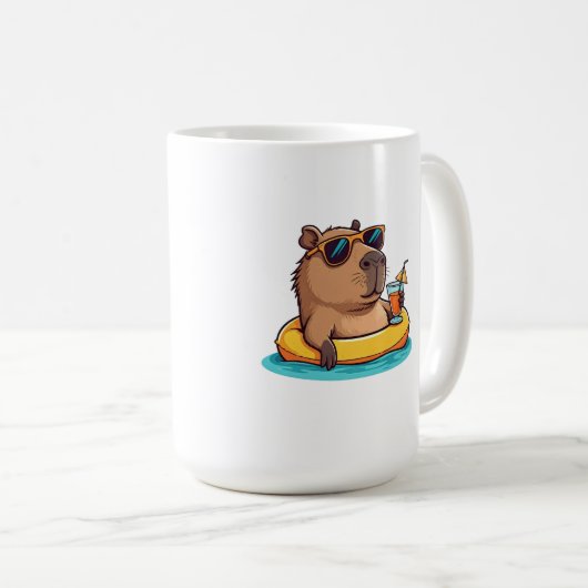 Mug Chillin' Capybara (Devant droit)