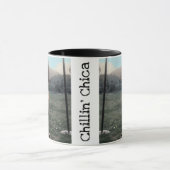 Mug Chillin' Chica- Noir (Centre)