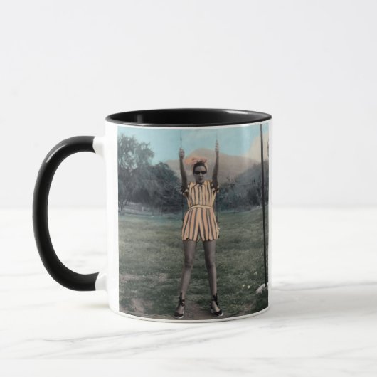 Mug Chillin' Chica- Noir (Gauche)