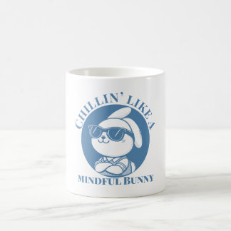 Mug Chillin' comme un lapin minceur détendu