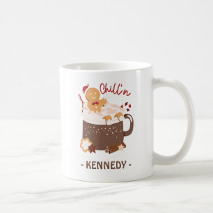 Mug Chillin' Noël Chocolat chaud et pain d'épices
