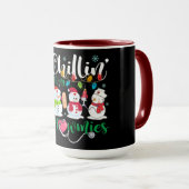 Mug Chillin’ with My Snowmies (Devant droit)