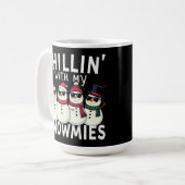 Mug Chillin' With My Snowmies Funky Snowman Christmas (Devant gauche)