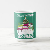 Mug Chillonner avec mes neiges Noël Snowman (Centre)