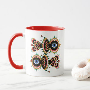 Mug Chimera - Poisson Oiseau Boug Rouge