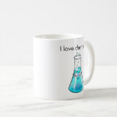 Mug Chimie Amour Cute Science Lab Art (Devant droit)
