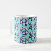 Mug Chimie biologique Science Art Benzène Molecule (Devant gauche)